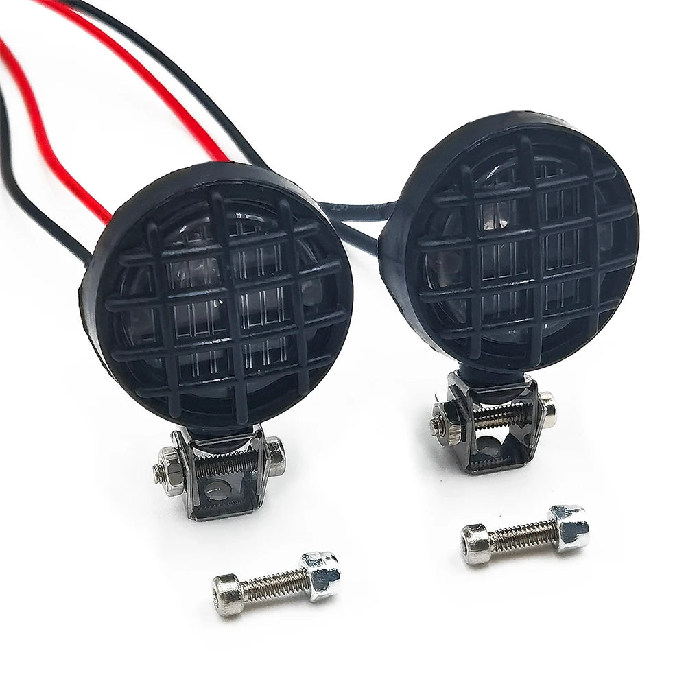 LED Roof Light Spotlight for 1/10 RC Crawler Axial SCX10 TRX4 D90 D110