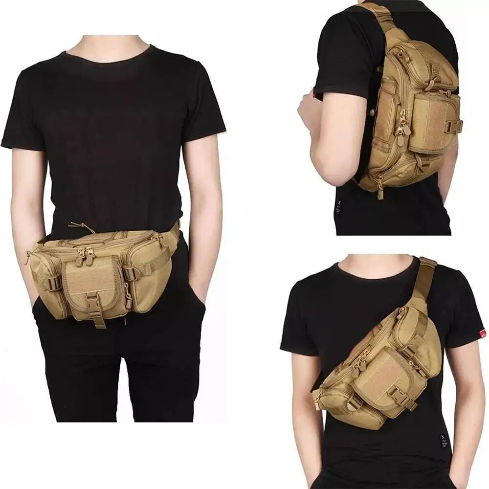 Pouch Gun Bag for Men Concealed Carry Outdoor Travel Waist Pouch