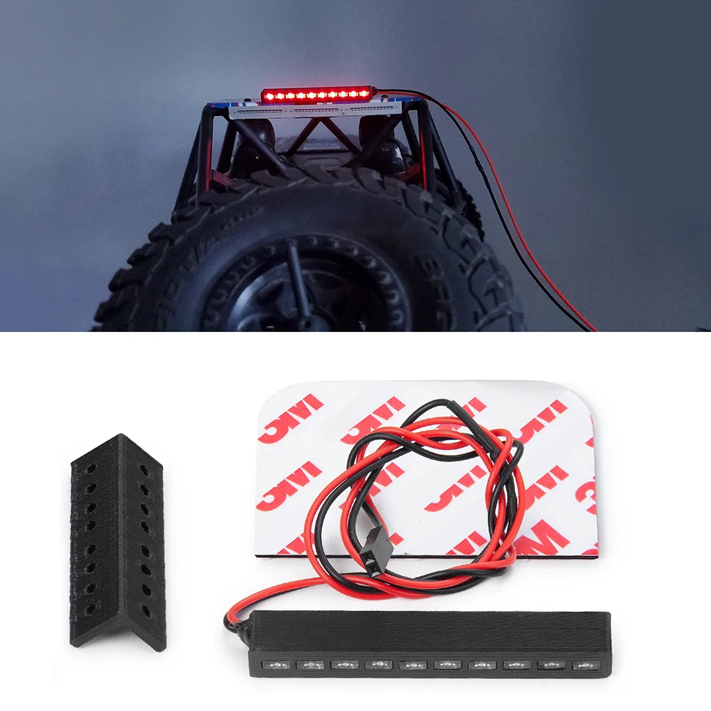 LED Light Bar 32/65mm for 1/10 RC Crawler Axial SCX10 TRX-4 D90