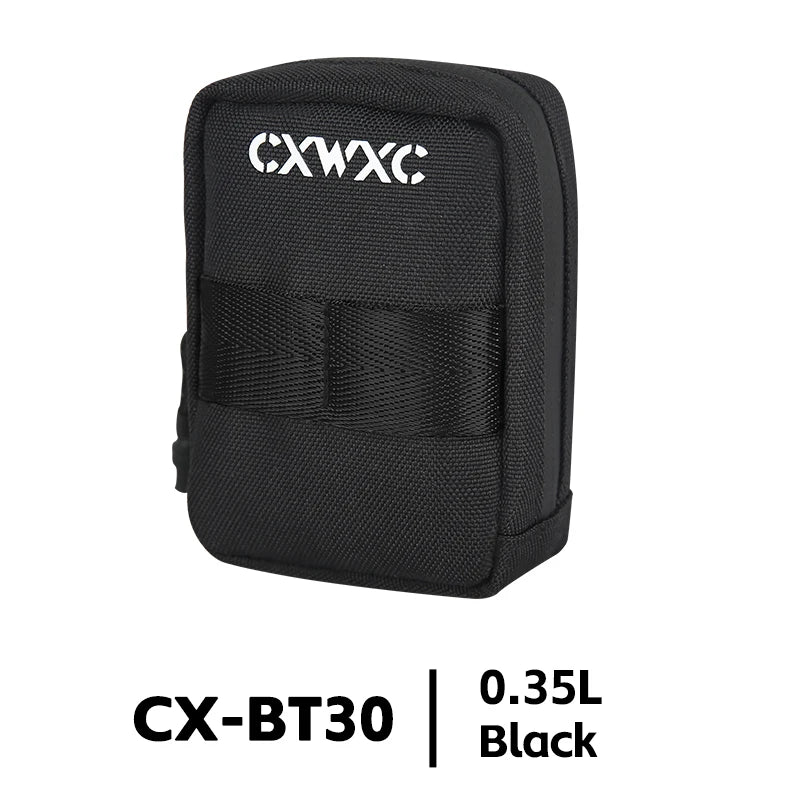 Mini Bike Saddle Bag CXWXC 0.35L Lightweight Seat Tail Storage Pouch