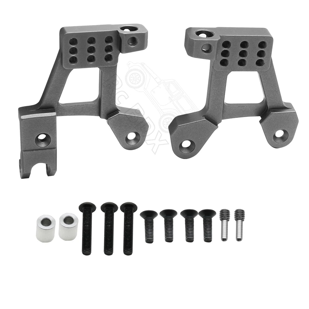 1/10 RC Crawler Metal Front & Rear Shock Tower Set for Axial SCX10 II - EXPROTAS