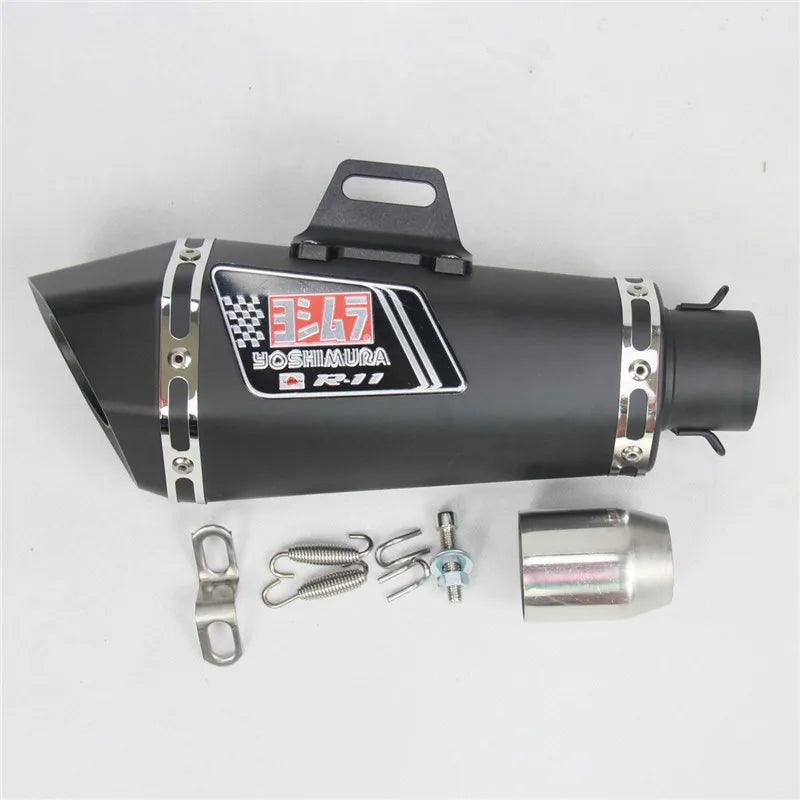 Universal 36-51mm Motorcycle Exhaust With Dbkiller Stickers Or Laser Logo Muffler For Z900 GSXR1000 SV650 R6 R3 ZX6R ZX10 MT07-EXPROTAS