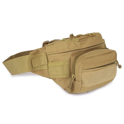 Waist Pack for Men Nylon Hiking Phone Pocket Outdoor Sport Molle Pack Hunting Climbing Camping Belt Bag