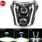 E24 Motorcycle LED Headlight Headlamp DRL Light For KTM EXC EXCF SX SXF XC XCF XCW XCFW 125 150 250 300 350 400 450 505 525 530 - EXPROTAS