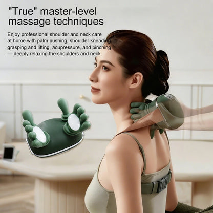 Bionic Finger Neck Massager Wireless Kneading Shoulder Massage Shawl