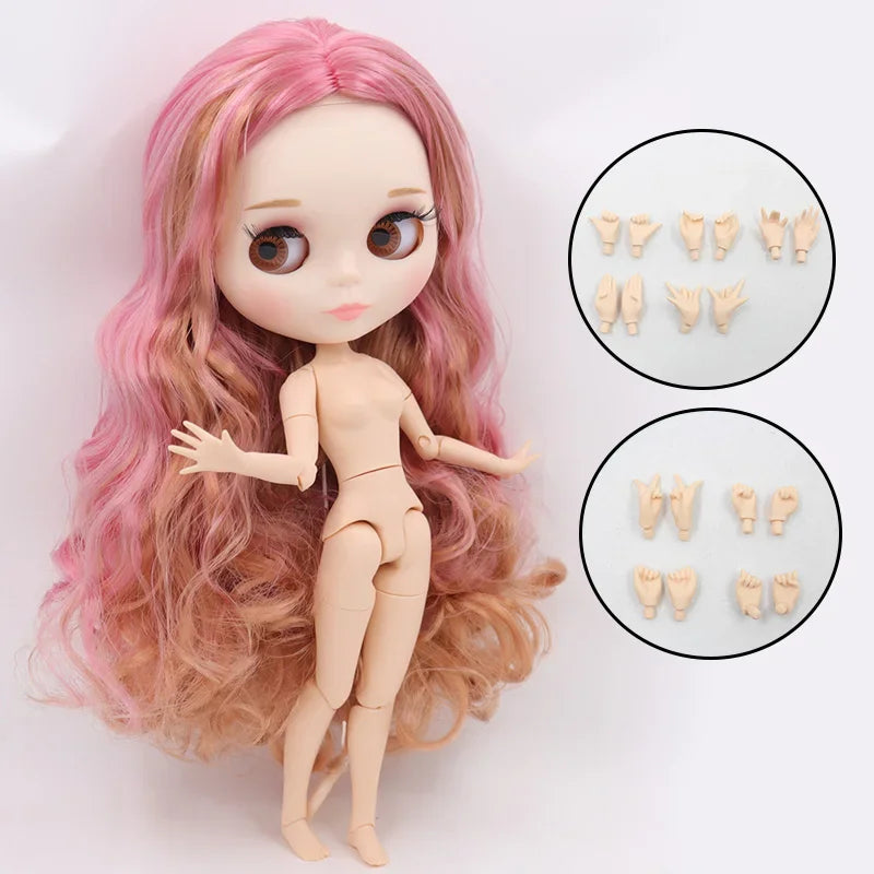 ICY DBS Blythe Doll White Skin Joint Body 1/6 BJD OB24 Russia Only