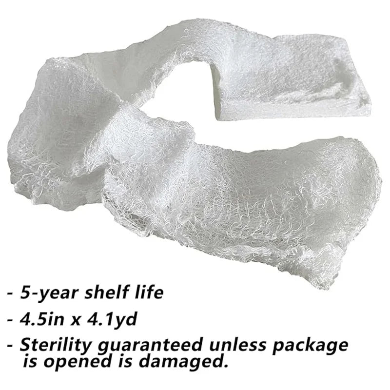 Rhino Rescue Compressed Gauze Sterile Wound Dressing First Aid Camping