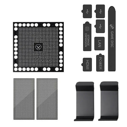 Aolion Dust Filter Cover For Xbox Series X Console Top Back Protector with Plugs