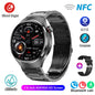 For HUAWEI GT4 Pro GPS NFC Smart Watch Men 360*360 AMOLED Screen Heart rate Bluetooth Call IP68 Waterproof Man Smartwatch 2024-EXPROTAS