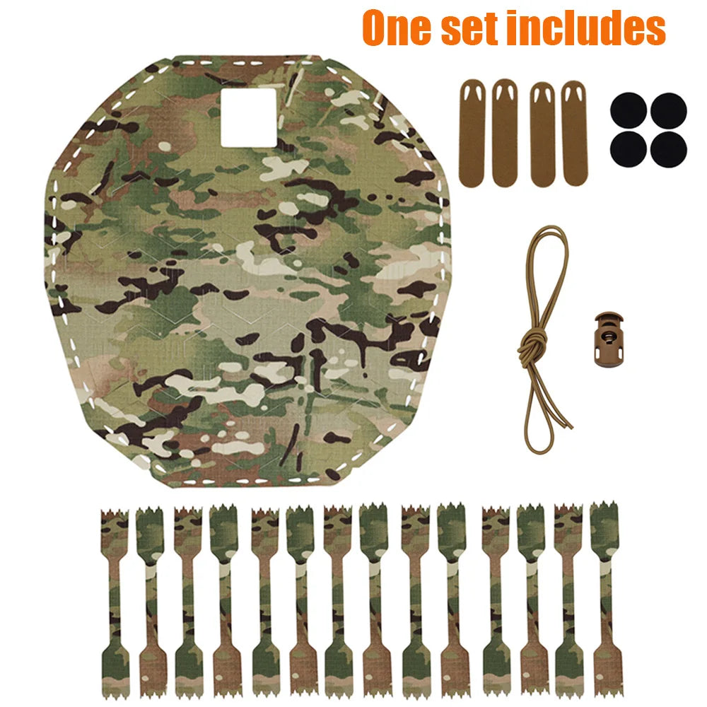 Tactical Helmet Cover Fast Camouflage Cloth Accessories for A-23 Model