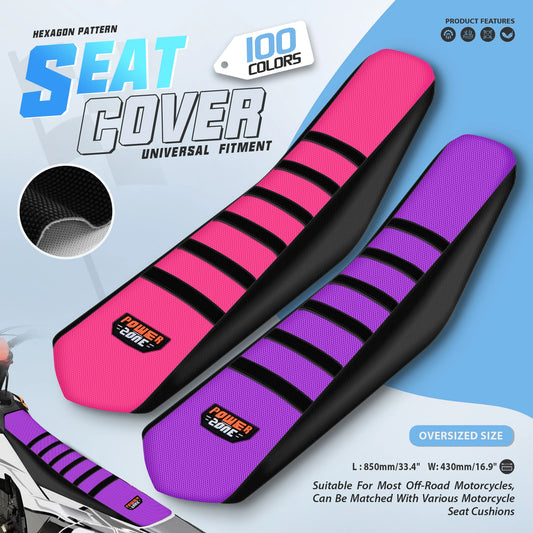 Soft Non-Slip Ribbed Dirt Bike Seat Cover Universal for SXF EXC KXF CRF