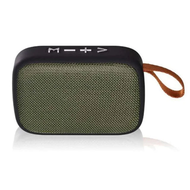 Portable Mini Speaker Bluetooth FM Radio MP3 Player with TF Card Support