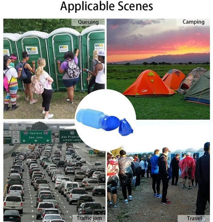750ml Adult Urinal Portable Travel Pee Bottle for Women Kids Camping Car