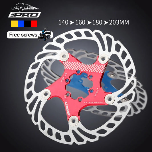 MTB Floating Disc Brake Rotor IIIPRO 140-203mm Bicycle Brake Rotors