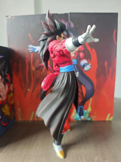 Dragon Ball Heroes Xeno Vegito SSJ4 Figure PVC Anime Statue Model Toy