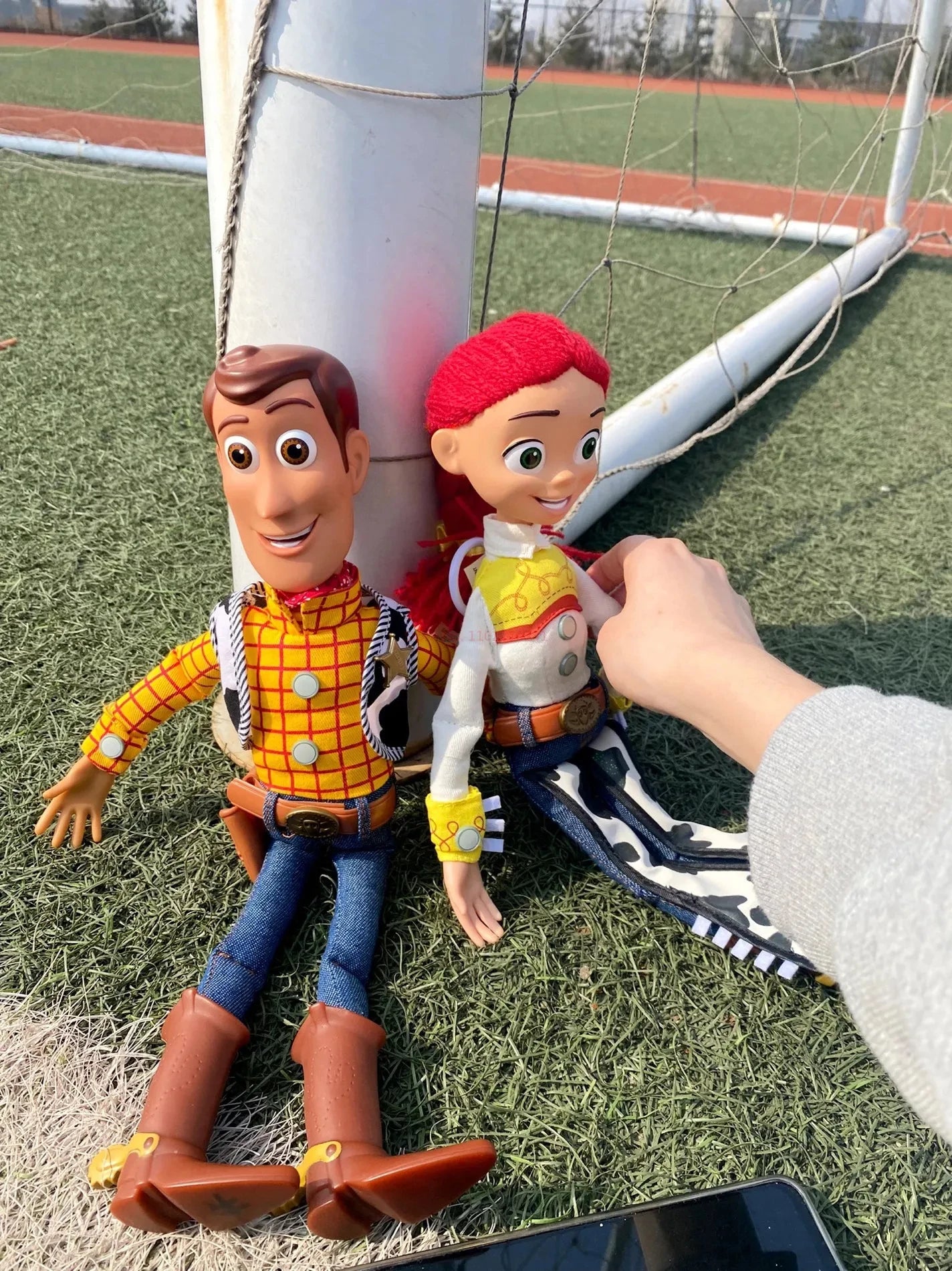 Disney Toy Story 4 Anime Figure Talking Woody Buzz Jessie Rex Action Figures Model Decoration Collection christmas Toy Gifts-EXPROTAS