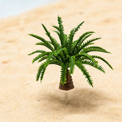 5Pcs Coconut Palm Tree Mini Garden Decor 2-5CM Fairy Layout