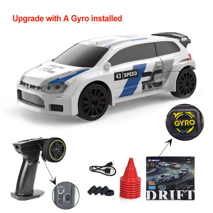 Gyro 1/43 RC Drift Car 4WD RTR High Speed Radio Control 2.4G Mini Racing