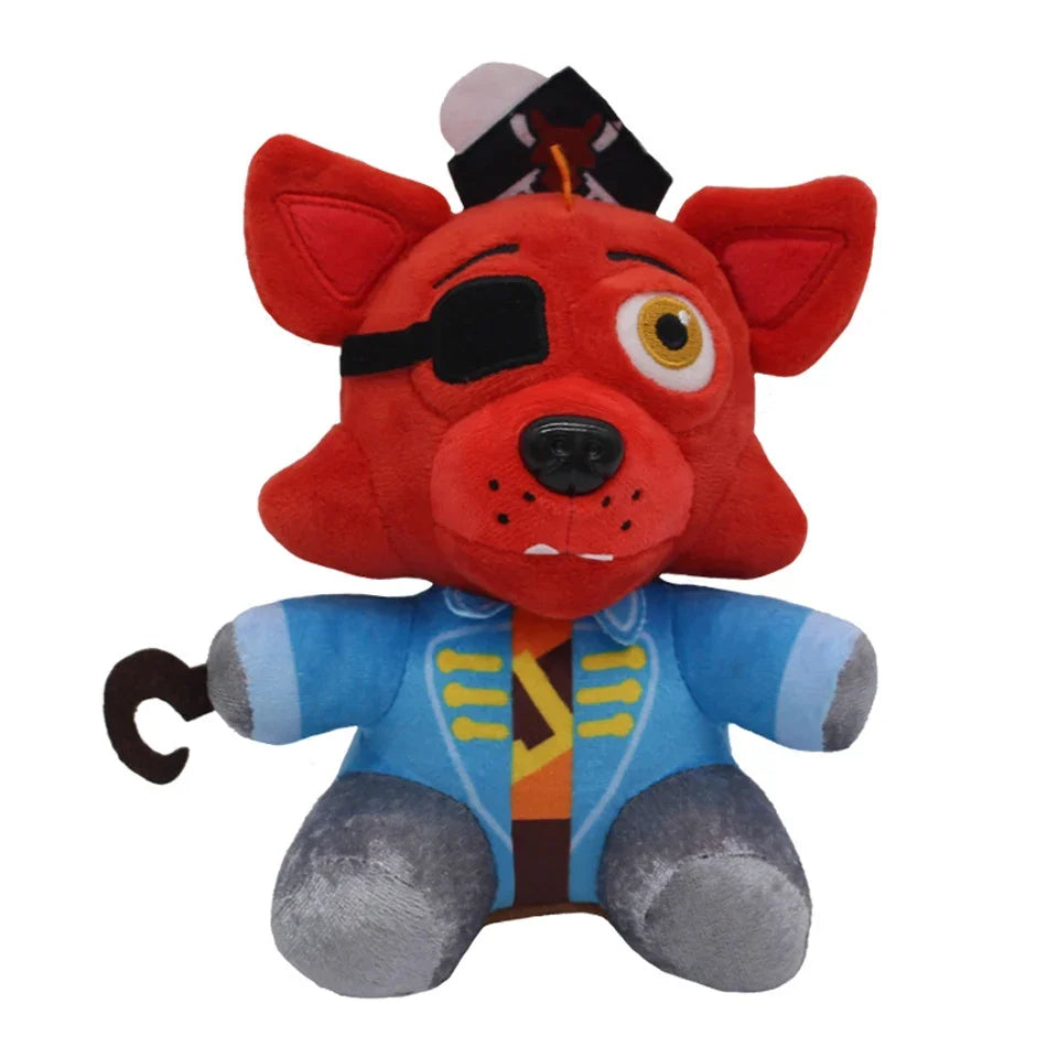 18CM FNAF Freddy Plush Toy Soft Stuffed Bear Game for Kids