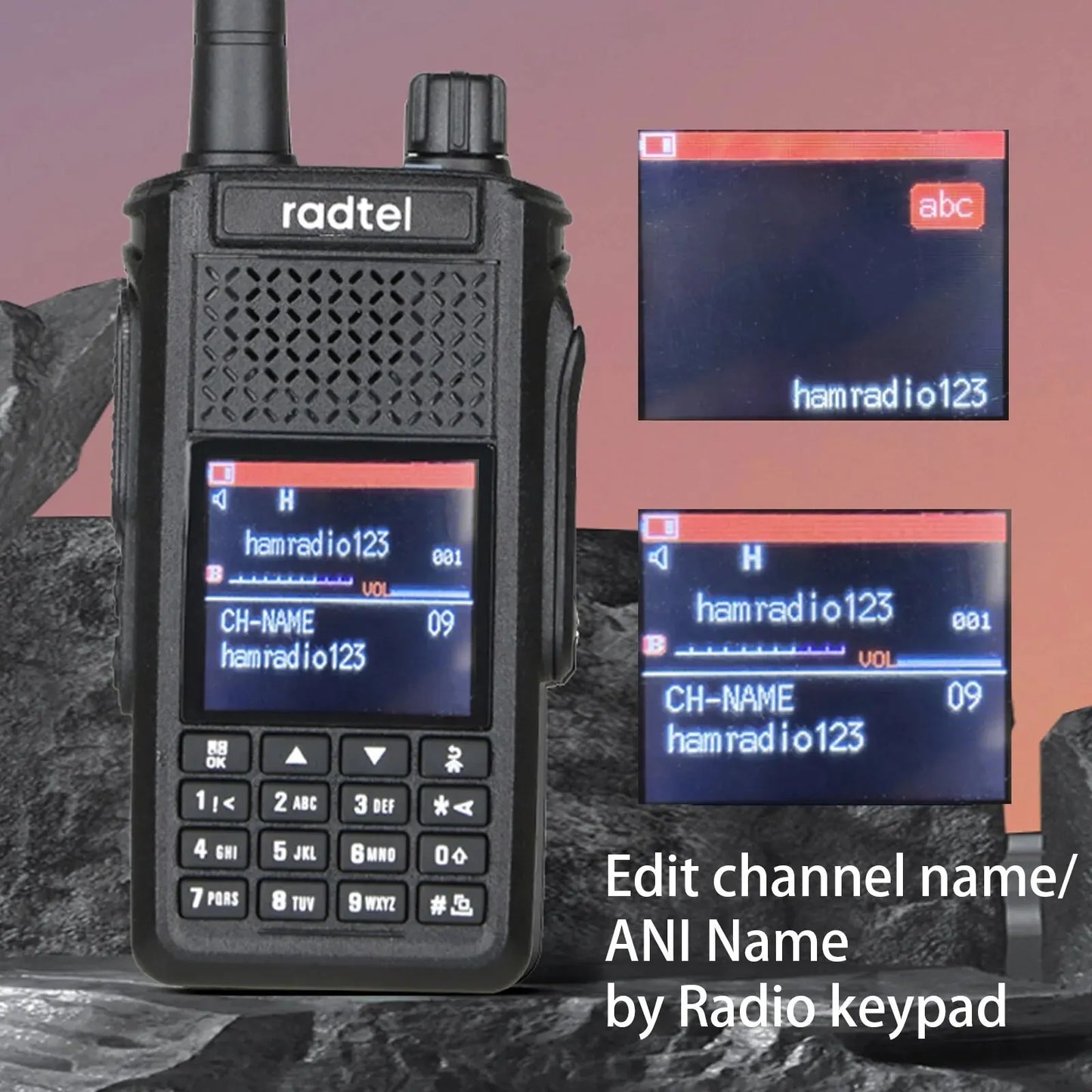 Radtel RT-630 Walkie Talkie 10W Amateur Radio IP67 Waterproof 8 Bands