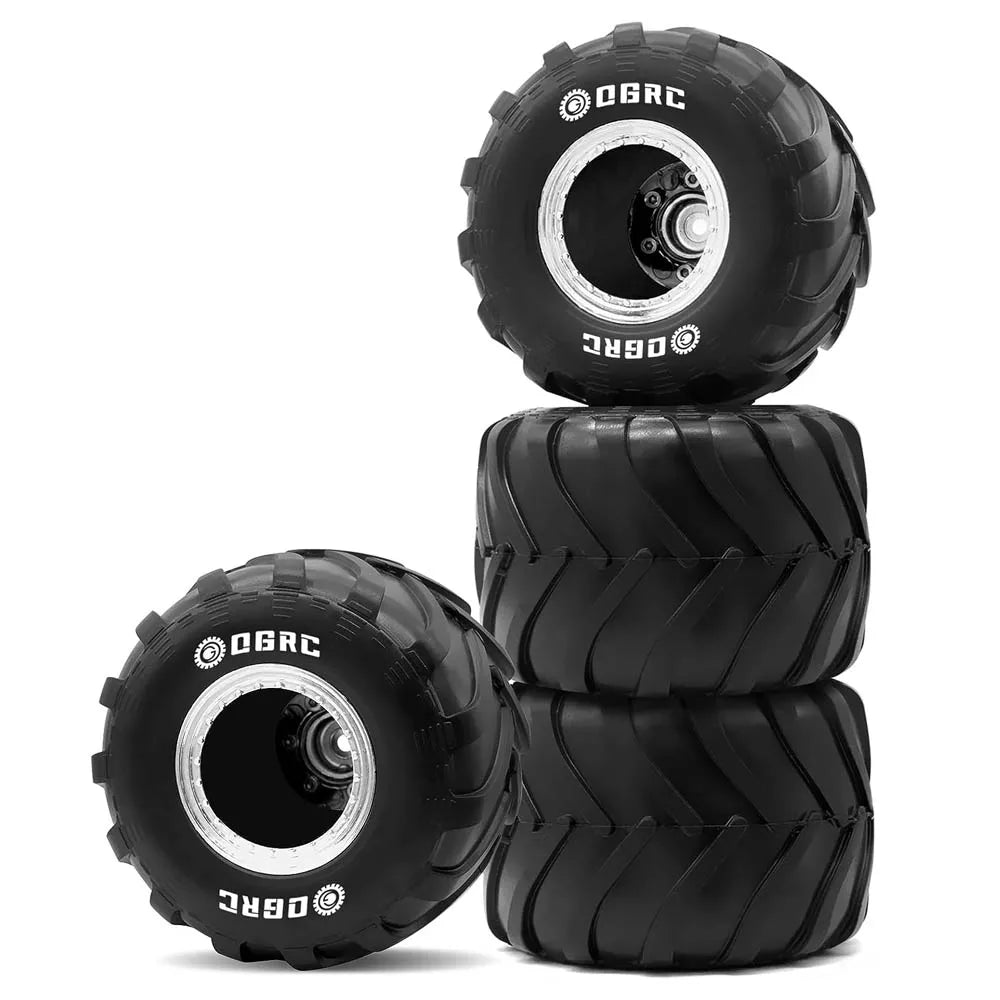 1.0 Crawler Tire for RC Monster Truck Wheel Rim 49mm 70mm 1/24