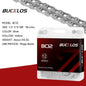 BUCKLOS 8-12 Speed Bike Chain MTB Road Bicycle Chain 116L Shimano SRAM