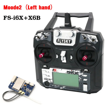 Flysky Radio Transmitter 10CH 2.4GHz AFHDS 2A with X6B IA6B Receiver for RC