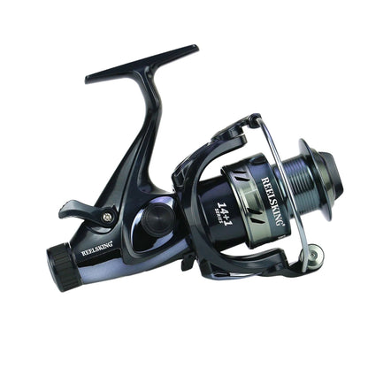 Spinning Fishing Reel 25KG Drag Front Rear Metal Spool Carp Coarse Handle