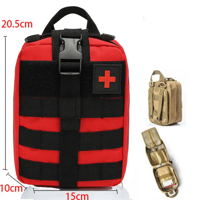 Tactical First Aid Kits Medical Bag Emergency Outdoor Hunting Car Camping Molle Survival Tool EDC Pouch Organizer Medical Bag-EXPROTAS