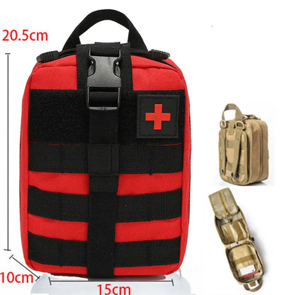 Tactical First Aid Kits Medical Bag Emergency Outdoor Hunting Car Camping Molle Survival Tool EDC Pouch Organizer Medical Bag-EXPROTAS