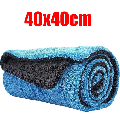Large Microfibre Car Detailing Towel Soft Absorbent Cleaning Cloth Wash