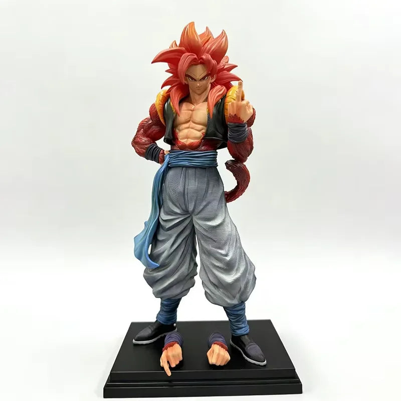 Dragon Ball SSJ4 Gogeta Figure Replaceable Hands Arms PVC Action Statue Toy