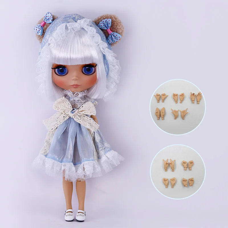 ICY DBS Blythe Doll Tan Skin Matte Face 1/6 BJD Joint Body Neo BL2240