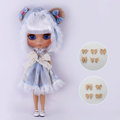 ICY DBS Blythe Doll Tan Skin Matte Face 1/6 BJD Joint Body Neo BL2240