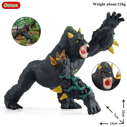 Oenux Fantasy Animal PVC Figure Dragon Dinosaur Golem Turtle Bull Orangutan - EXPROTAS