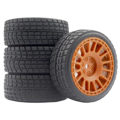 12mm Hex RC Wheels for 1/10 Rally Racing Car HSP HPI Tamiya Traxxas