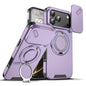 iPhone 11-17 Air Pro Max MagSafe Ring Stand Case Slide Camera Cover