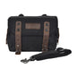 Waxed Canvas Motorcycle Saddlebag Waterproof Vintage Retro Side Bag - EXPROTAS