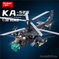 913PCS KA-52S Helicopter Gunship Model Bricks Coaxial Inversion Weapon Creative Building Blocks Educational Toys for Children-EXPROTAS