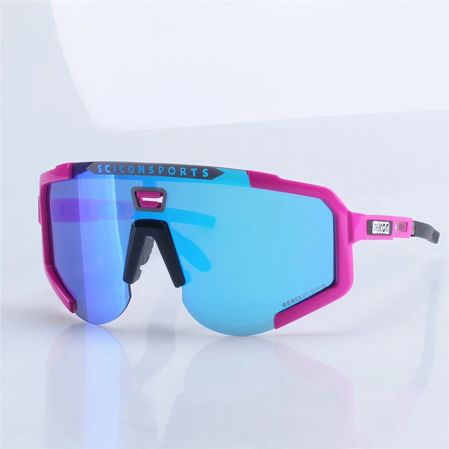 SCICON Photochromic Cycling Glasses, UV400 Outdoor Sports Sunglasses for Men & Women MTB Road Bike