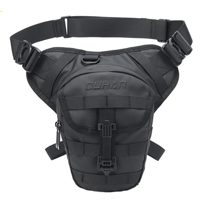 DUHAN Multi-Function Motorcycle Drop Leg Bag Hip Bum Motorcycle Bag Outdoor Waist Bag Motorbike Riding Chest Bag