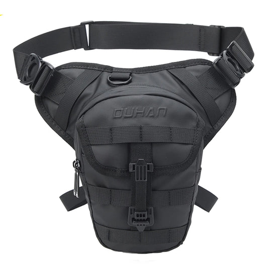 DUHAN Multi-Function Motorcycle Drop Leg Bag Hip Bum Motorcycle Bag Outdoor Waist Bag Motorbike Riding Chest Bag