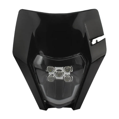 For KTM EXC Headlight Plate Motorcycle Led Headlights Supermoto Enduro Universal 2007 2020 XC SX MX Dirt Bike Motocross Headlamp-EXPROTAS