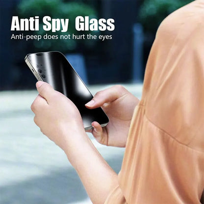 4PCS Privacy Screen Protector for iPhone 14 16 15 13 12 Anti-Spy Glass