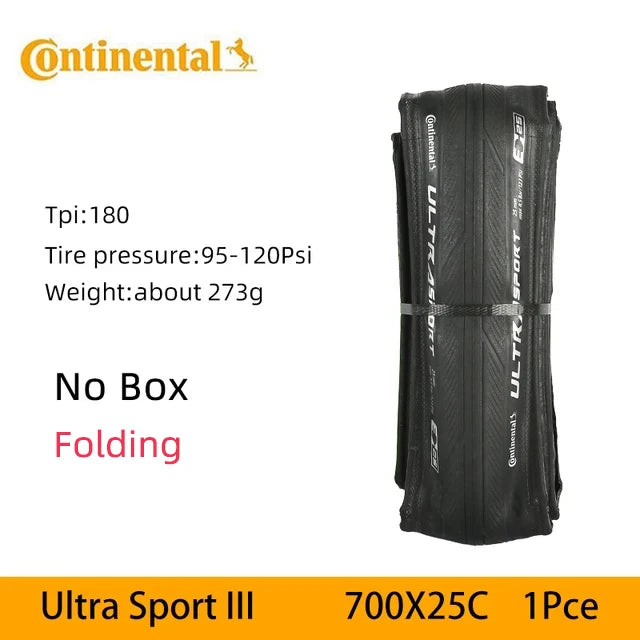 700x25C 28C 32C Continental Road Tyre Ultra Sport III Grand Sport Race