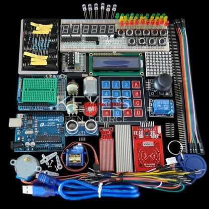 Arduino Uno R3 Starter Breadboard Jumper Wire Motor Development Components