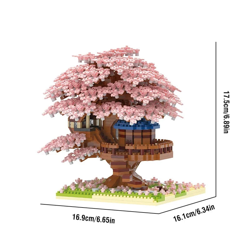 Blossom Bricks Light Building Blocks for Children Tree Model Age 6+