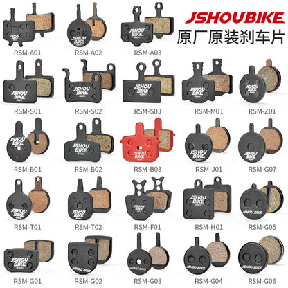 Semi-Metal Bicycle Brake Pads for Shimano SRAM Avid Hayes Magura by JSHOUBIKE