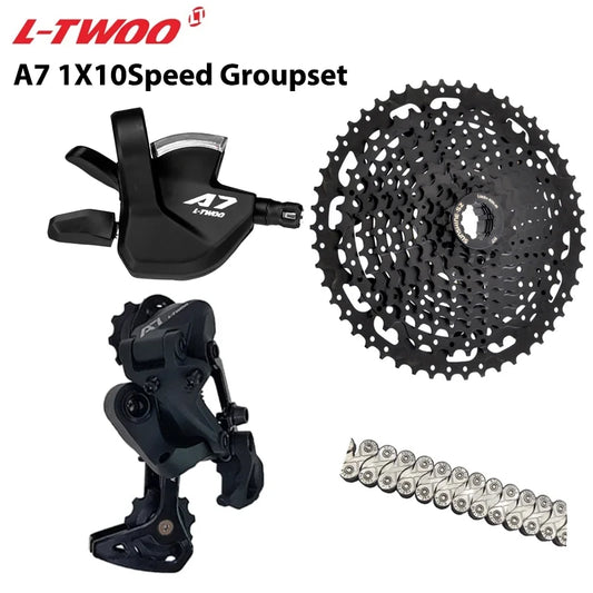 LTWOO A7 1x10 MTB Drivetrain Kit Shifter Rear Derailleur Cassette Chain - EXPROTAS