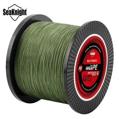 SeaKnight TP 1000M Braided PE Fishing Line 8-60LB Smooth Multifilament Line